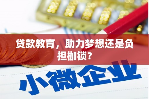 雅安贷款教育，助力梦想还是负担枷锁？