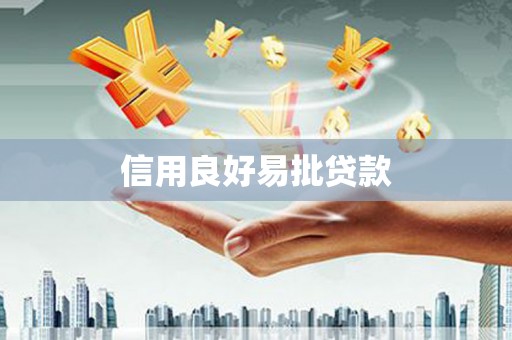 雅安信用良好易批贷款