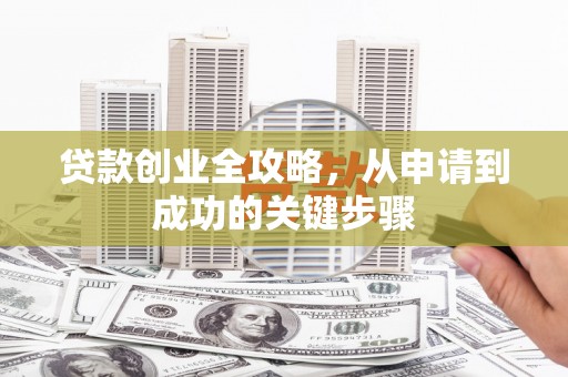 雅安贷款创业全攻略，从申请到成功的关键步骤