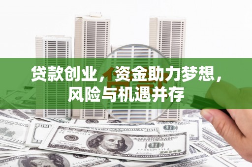 雅安贷款创业，资金助力梦想，风险与机遇并存
