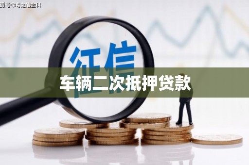 雅安车辆二次抵押贷款