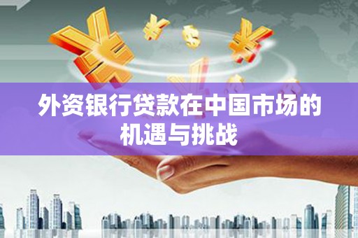 雅安外资银行贷款在中国市场的机遇与挑战