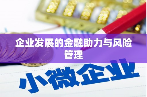 雅安企业发展的金融助力与风险管理