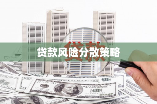 雅安贷款风险分散策略