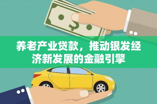 雅安养老产业贷款，推动银发经济新发展的金融引擎