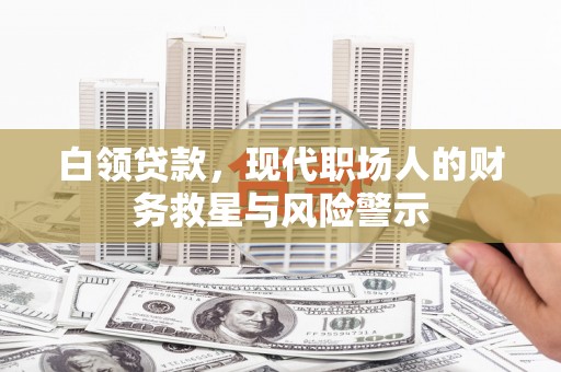 雅安白领贷款，现代职场人的财务救星与风险警示
