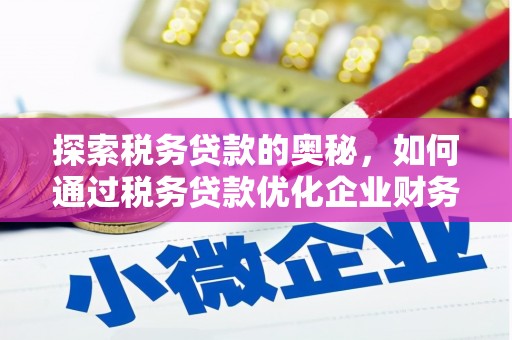 雅安探索税务贷款的奥秘，如何通过税务贷款优化企业财务