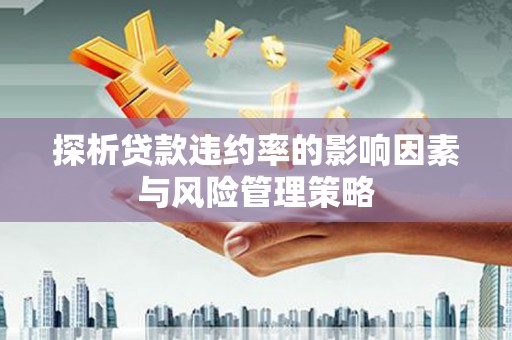 雅安探析贷款违约率的影响因素与风险管理策略