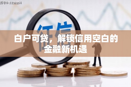雅安白户可贷，解锁信用空白的金融新机遇