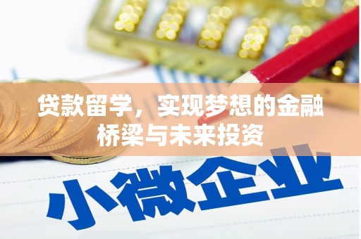 雅安贷款留学，实现梦想的金融桥梁与未来投资