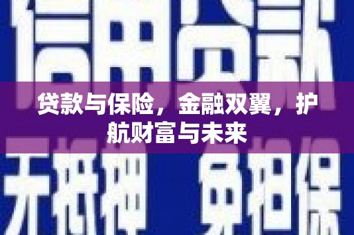 雅安贷款与保险，金融双翼，护航财富与未来
