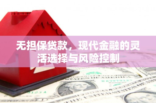 雅安无担保贷款，现代金融的灵活选择与风险控制