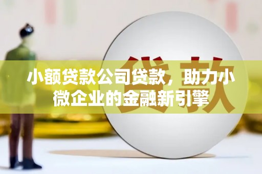 雅安小额贷款公司贷款，助力小微企业的金融新引擎
