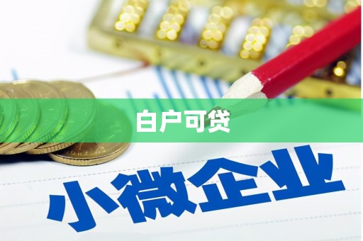 雅安白户可贷