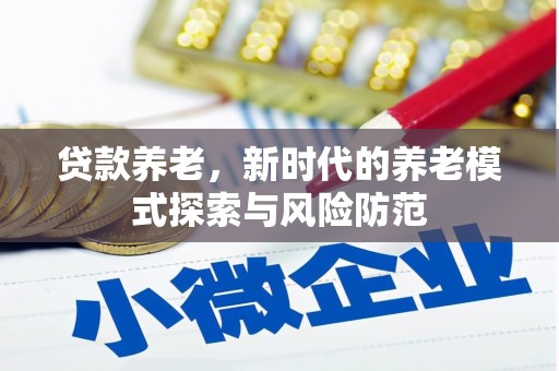 雅安贷款养老，新时代的养老模式探索与风险防范