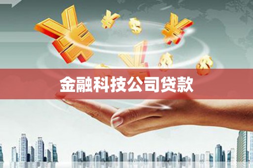 雅安金融科技公司贷款