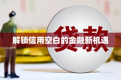 雅安解锁信用空白的金融新机遇