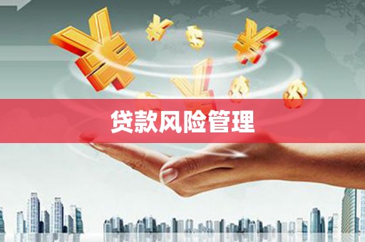 雅安贷款风险管理